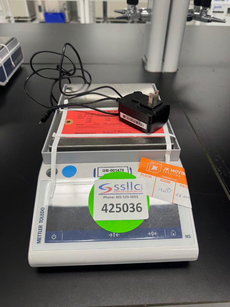 Image of Mettler Toledo MS Digital Scale